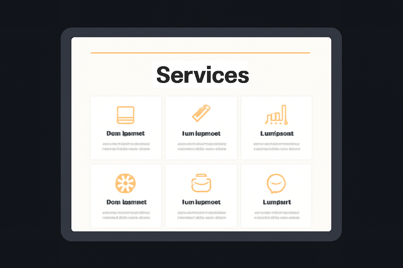 Website & UI Templates / Kits example 2